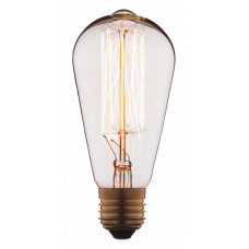 Ретро-лампа накаливания Loft it Edison Bulb E27 40Вт 2400-2800K 1007-67735